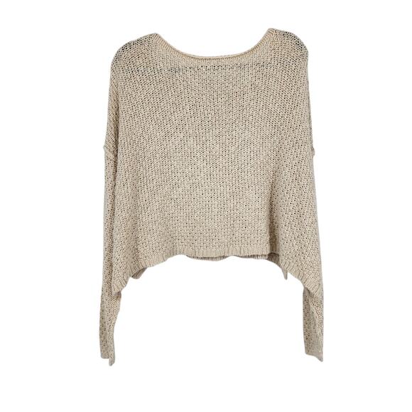 Free People Beige Cable Knit Sweater - Picture 5 of 5